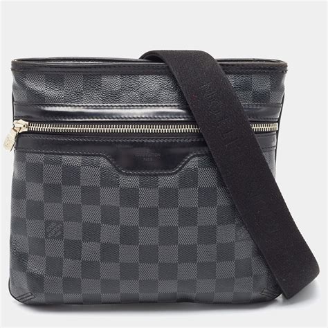 lv thomas bag|Louis Vuitton Thomas Damier Graphite Canvas Shoulder Bag on .